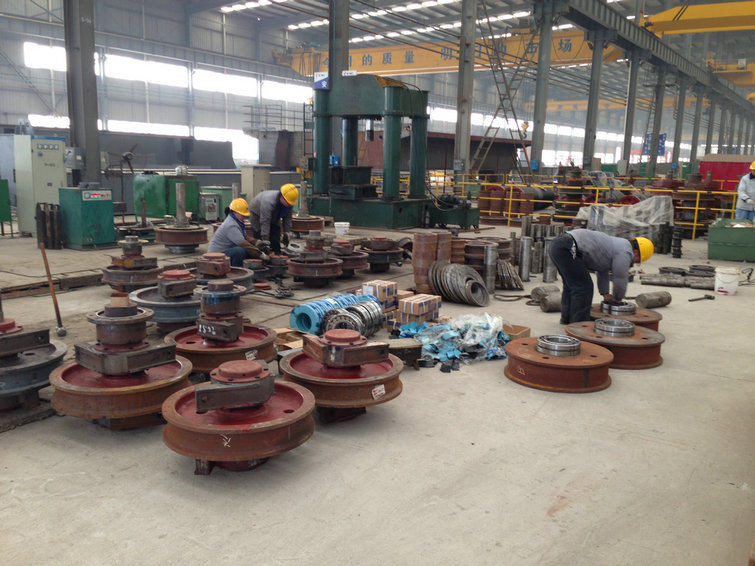 Crane wheel workshop 9