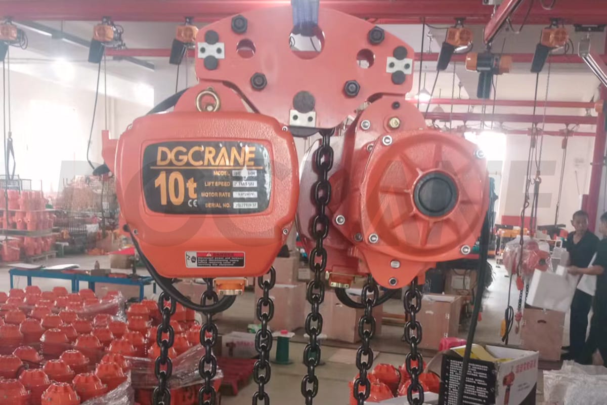 Electric chain hoist 6