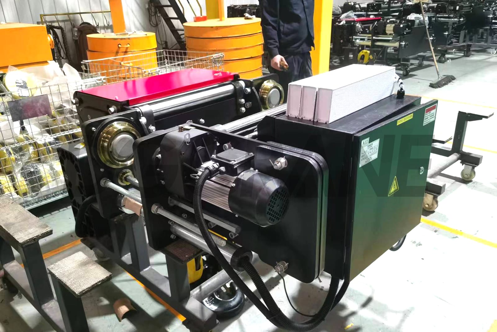 European type wire rope hoist