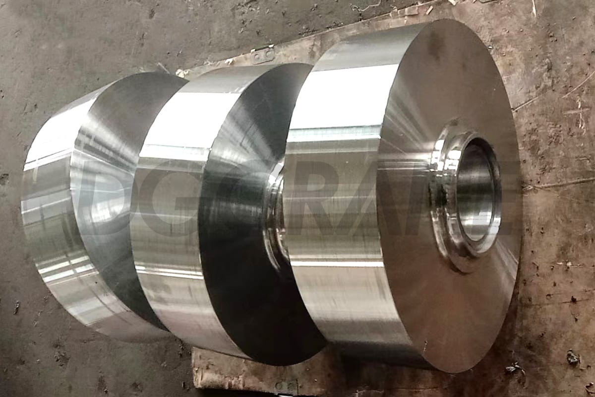 4pcs of Ø450 Forged wheel Frame exported to Thailand | DGCRANE