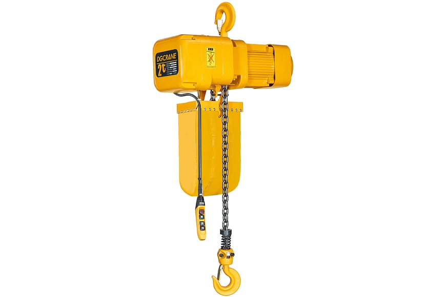 Fixed type electric chain hoist