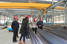 Hindistan müşterileri fabrikayı ziyaret ediyor1
