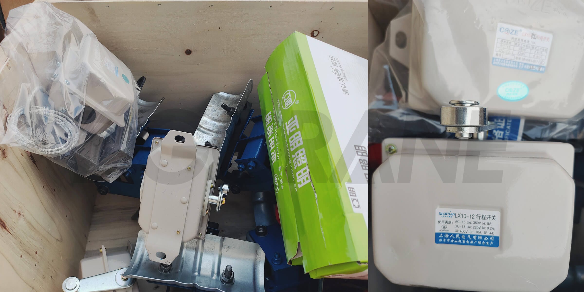 Limit switch for Crane and trolley traveling ()