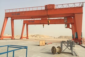 MG70t gantry crane imekamilika usakinishaji