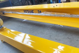 Boriti kuu na mihimili ya ardhi ya 3t mini gantry crane ya umeme kikamilifu