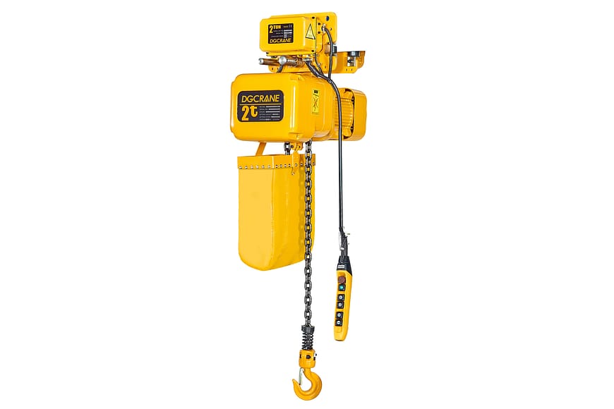 Moving type electric chain hoist