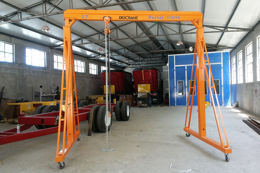 Portable Gantry Cranes of DGCRANE