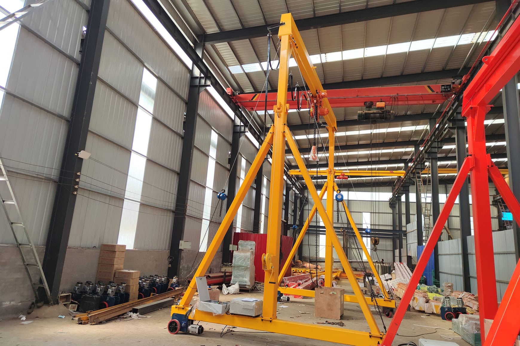 Portable Gantry Cranes Manufacturer in China DGCRANE