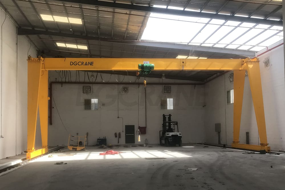 Single Girder Gantry Cranes