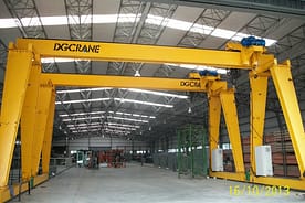 Single girder gantry crane 1