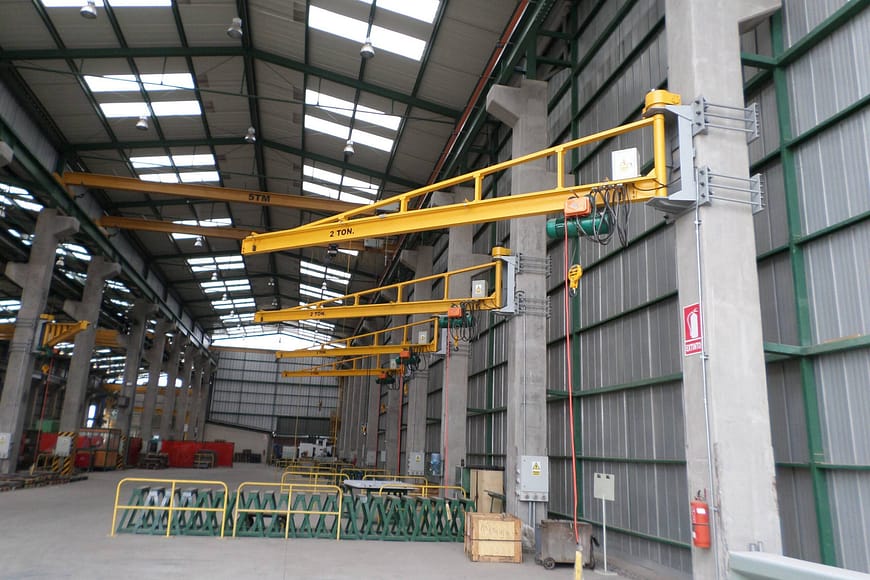 Wall Mounted Jib Crane 4 skala