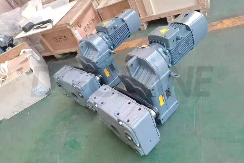 4 Sets Of 250mm DRS Wheel With Motor Exported To Mongolia | DGCRANE