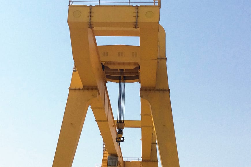 çift kirişli portal vinç 2 3