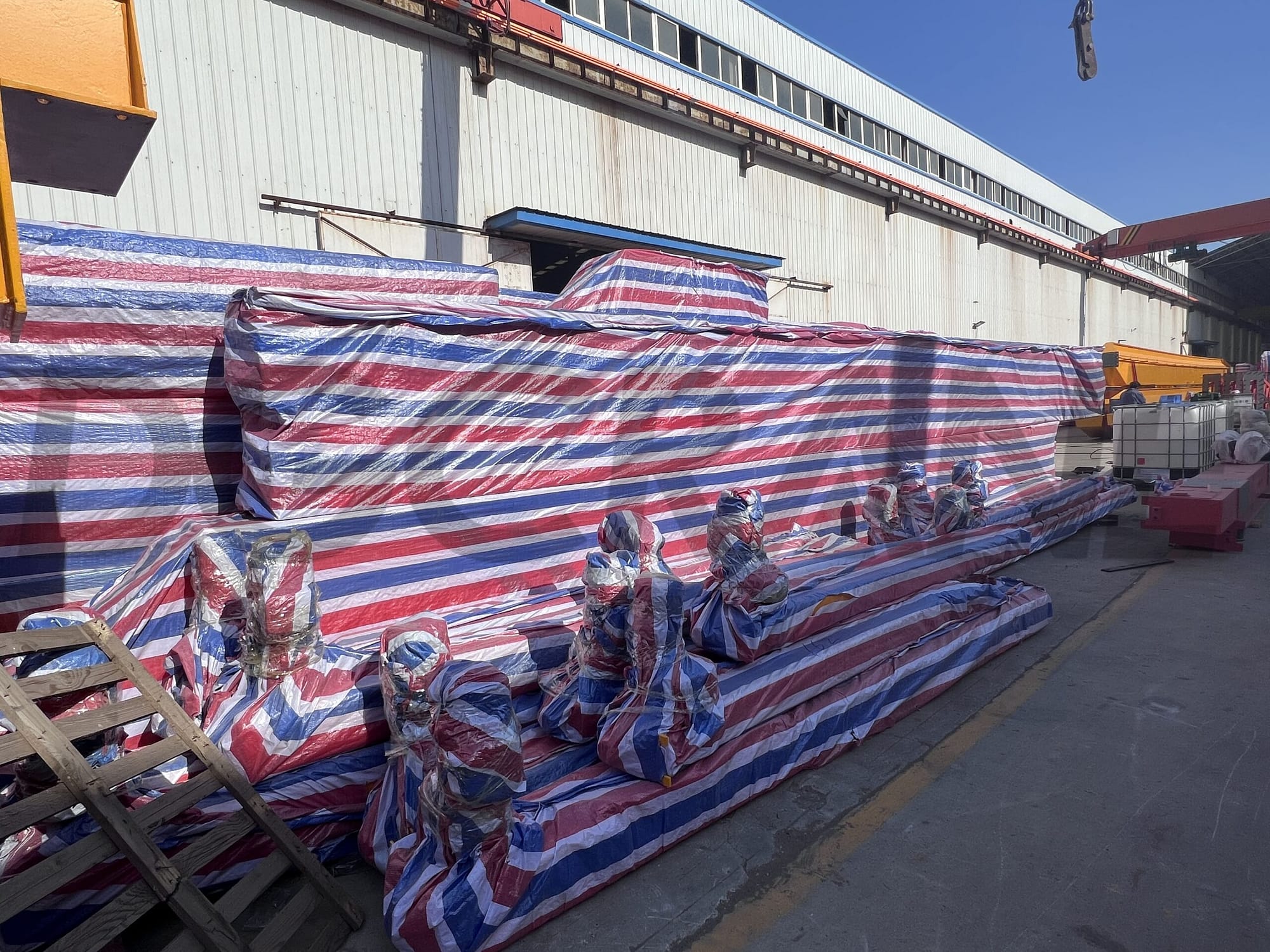 8 Sets Single Girder Overhead Crane Delivery to Egypt DGCRANE